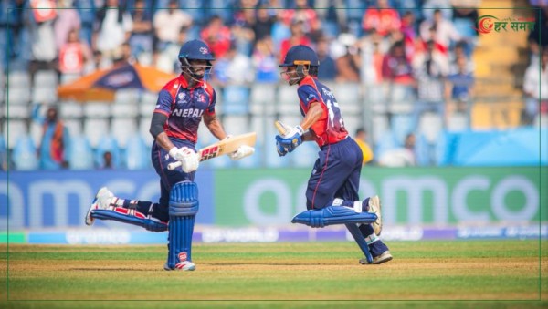टी–२० विश्वकपमा नेपालको लगातार दोस्रो हार