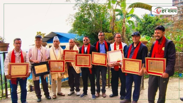 पत्रकार महासंघ सिन्धुपाल्चोकको साधारण सभामा नौ पत्रकार सम्मानित र पुरस्कृत
