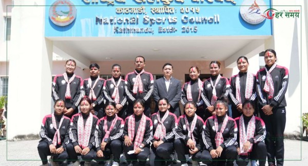 महिला कबड्डी विश्वकपका लागि नेपाली टोली भारत जाने