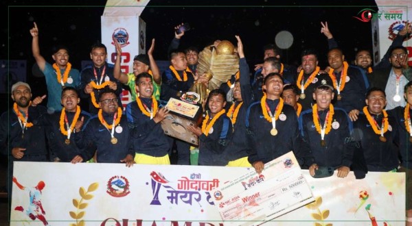दोस्रो उपत्यकाव्यापी खुला मेयर कपको उपाधि काठमाडौंले जित्यो