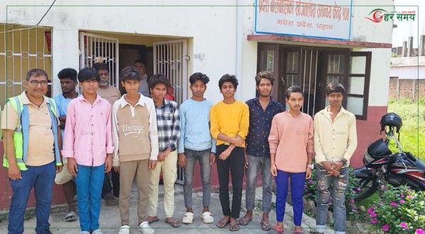 भारतबाट मधेशका आठ जना किशोरको उद्धार