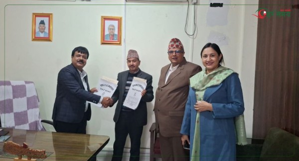 वीरेन्द्र सभागृहमा कोशी प्रदेशसभा सञ्चालन गर्न महानगर र प्रदेशसभा सचिवालयबिच सम्झौता