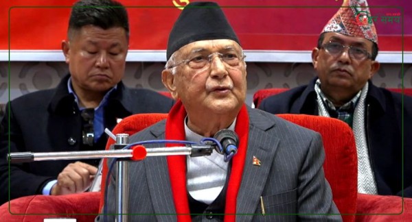 ओलीको दाबीः सरकारले चुनावको वातावरण बनाए बहुमत ल्याउँछौँ 