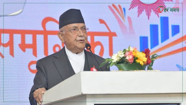 युवालाई ‘आगो’ को संज्ञा दिँदै ओलीले भने : आगोलाई दिशा र उर्जा आवश्यक हुन्छ