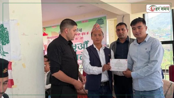 इन्द्रावती गाउँपालिका कांग्रेस सभापतिमा कृष्ण दोङ लामा सर्वसम्मत 