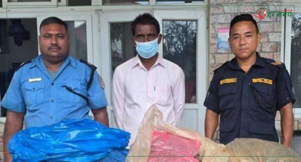 २२ किलो लागू औषध सहित एक जना पक्राउ