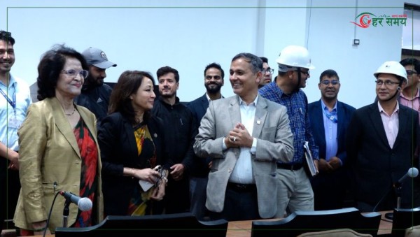 नयाँ संसद भवनको अवलोकनमा मन्त्रीहरुको जम्बो टोली