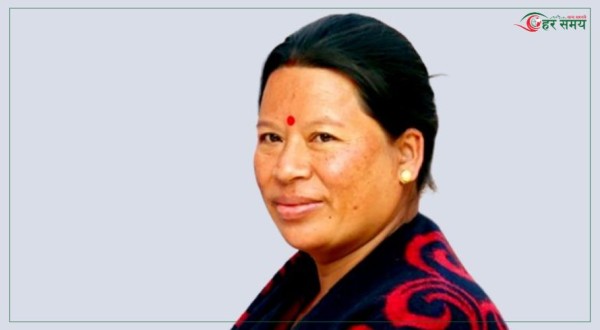 कांग्रेसकी सांसद माया राई पक्राउ 