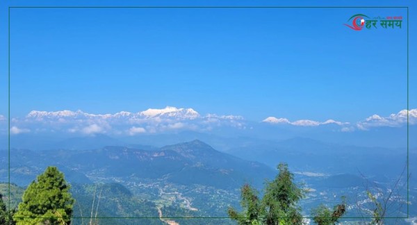 मंसिर २६ :बन्दीपुरबाट देखिएको मनमोहक दृश्य