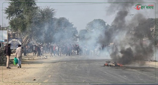 सुनसरी सीमा क्षेत्रमा गोली लाग्दा एकजनाको मृत्यु, घटनास्थलमा प्रदर्शन