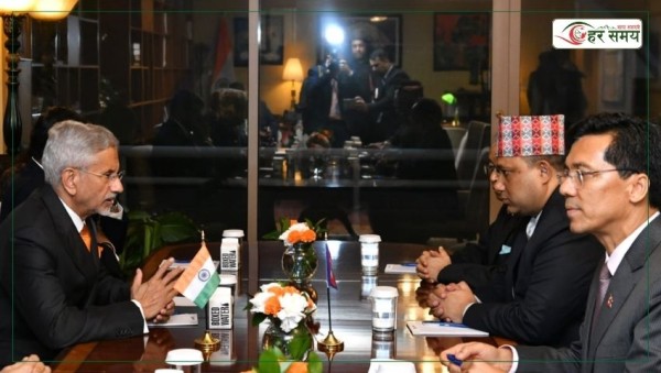न्यूयोर्कमा परराष्ट्रमन्त्री खनाल र भारतीय विदेशमन्त्री जयशंकरबीच भेटवार्ता