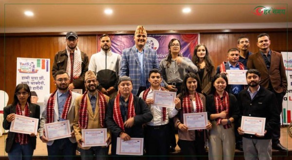 युवा साहित्य महोत्सव २०२५ मा विनिता तामाङ प्रथम  