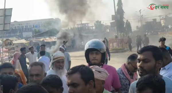 वैध रकमलाई अवैध भनी पक्राउ गरेपछि सर्लाहीमा विरोध प्रदर्शन