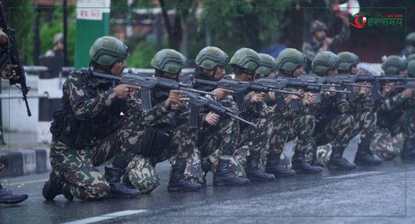 निर्वाचनमा नेपाली सेना परिचालन गर्न सिफारिस