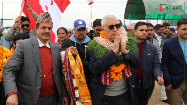 सुर्खेतमा लाग्यो नारा- ‘कर्णाली के भन्छ शेखर कोइराला ले भन्छ’ (तस्वीरहरू)