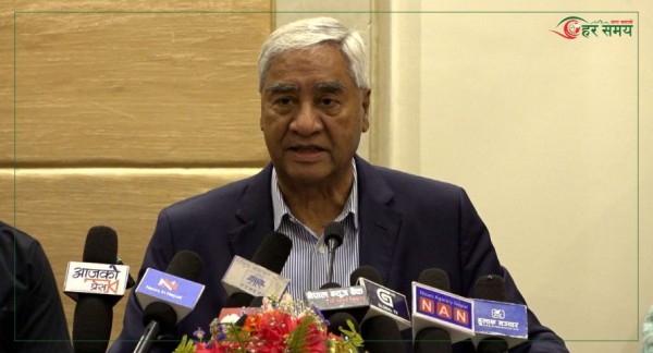 जोखिम उठाएर अर्थतन्त्रमा देखिएका समस्या समाधान गर्छौं : सभापति देउवा [भिडियो]