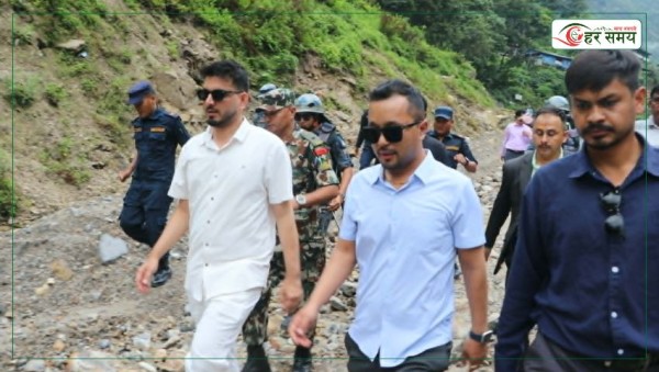 तातोपानी पुगेर मन्त्री लम्सालले भने -‘गाउँ जोखिममा भए बस्ती सारे भै हाल्यो नि’