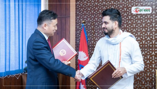  कलंकीदेखि बसुन्धारासम्मको सडक विस्तारका लागि चीनसँग सम्झौता 