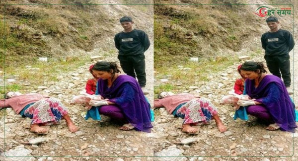 सिर्जनाले जन्माइन् बाटोमै बच्चा