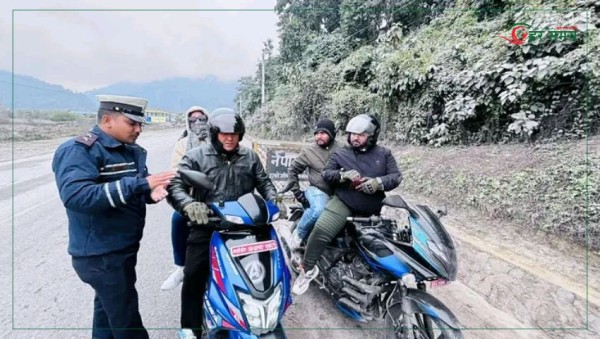 लागूऔषध सेवन गरी सवारी चलाउने १२ चालक पक्राउ