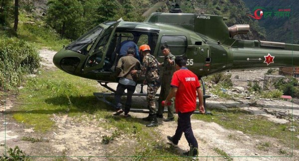 रसुवागढी जलविद्युत आयोजनामा फसेका २३ कामदारको उद्धार