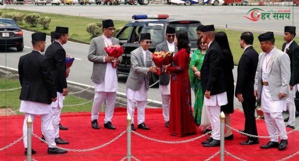भियतनामका उपराष्ट्रपति नेपालमा 