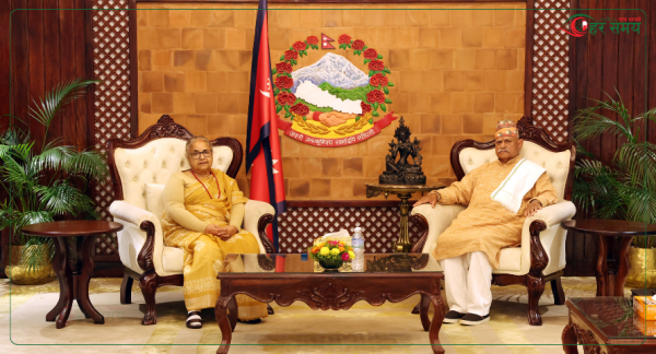 बालुवाटार पुगेर पूर्व राष्ट्रपति यादवले भने: राजनीतिक दल चुनावबाट भाग्नु हुँदैन