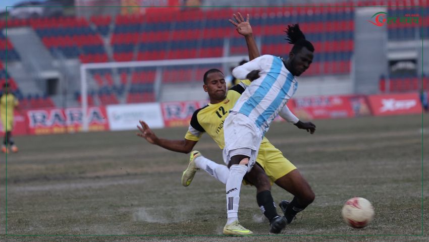 आहा रारा गोल्डकप : एपिएफलाई हराउँदै मनाङ क्वाटरफाइनलमा