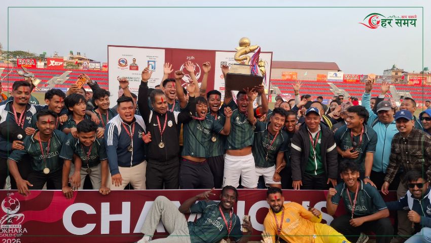 सहाराले १२ वर्षपछि चुम्यो आहा गोल्डकपको उपाधि