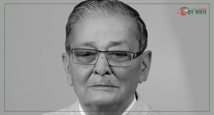 कांग्रेसले नेता उपाध्यायको निधनमा पार्टीको झण्डा तीन दिन आधा झुकाउने