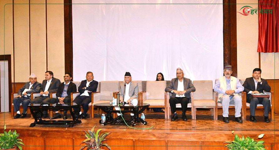 नेकपा एमालेको संसदीय दलको बैठक बस्दै