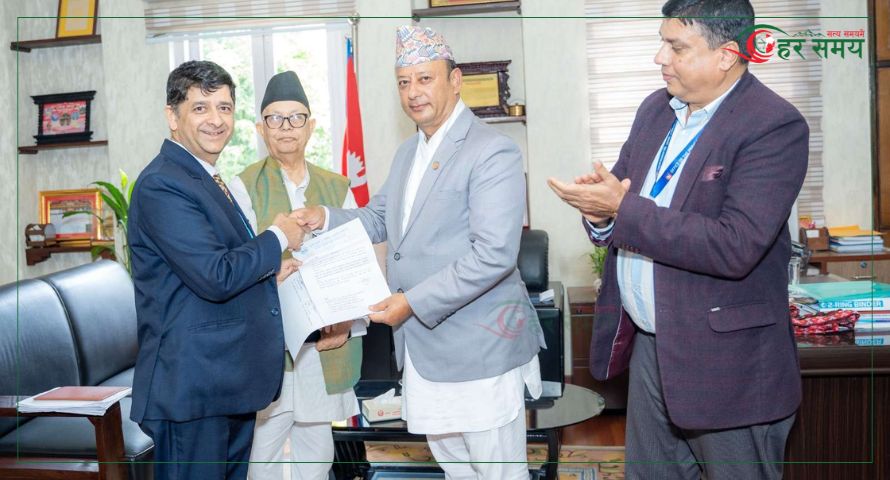 बूढीगण्डकी जलविद्युत् कम्पनीका नवनियुक्त सिइयो रजौरियाले लिए सपथ