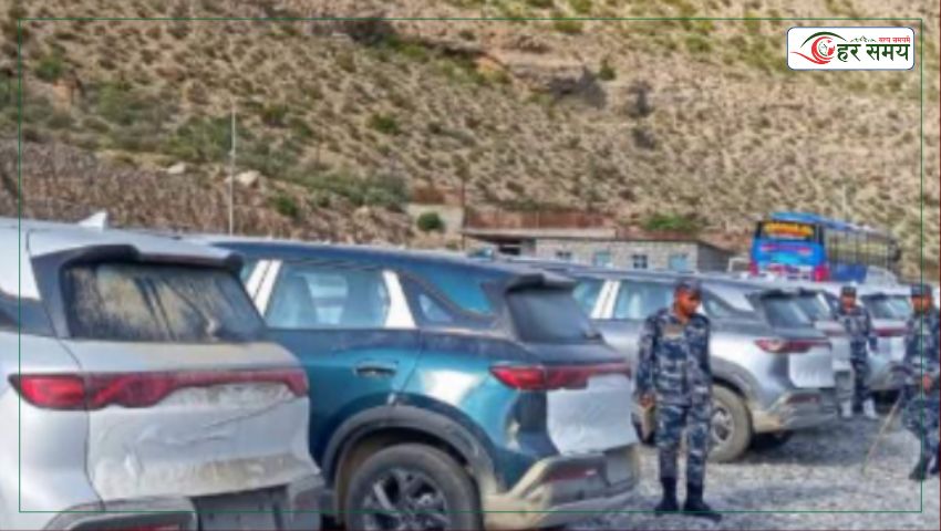 ७७४ वटा बीवाईडी गाडी सशस्त्र प्रहरीको नियन्त्रणमा