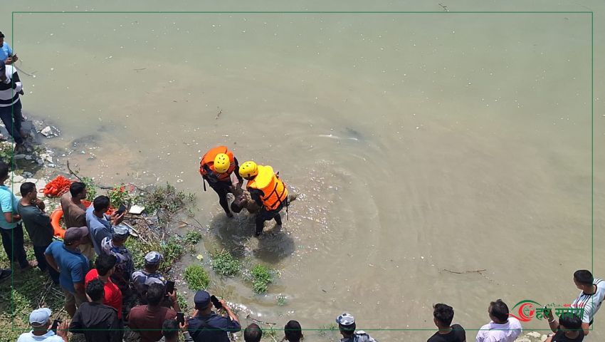 बागमती नदीमा बेपत्ता भएका सर्लाहीका दुई युवक मृत फेला