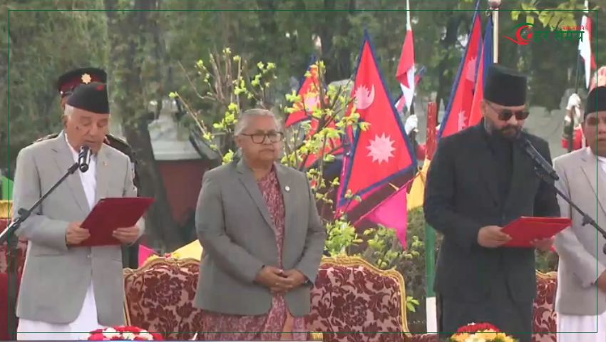 बालेन्द्र शाहले लिए पद तथा गोपनियताको शपथ 