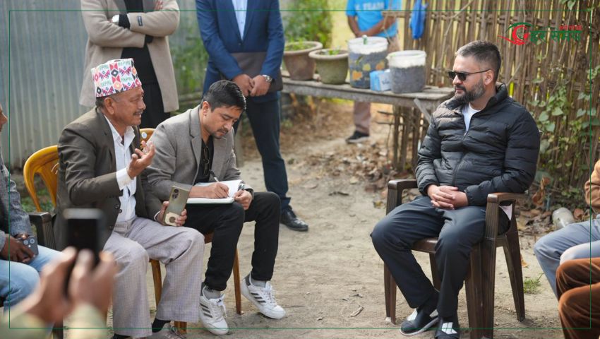 झापाका स्थानीय समस्याबारे जनप्रतिनिधि र व्यक्तित्वसँग बालेनको छलफल