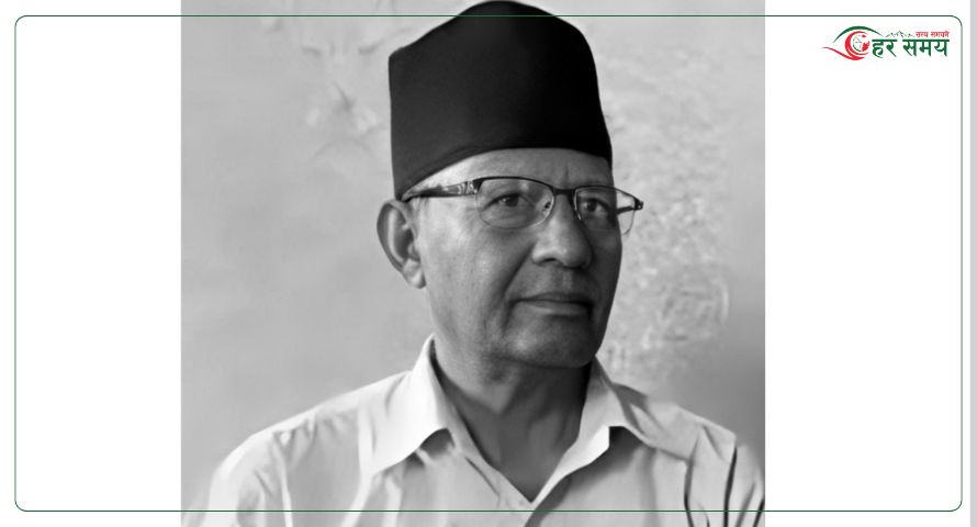 बालेनका बुवा रामनारायण शाहको निधन