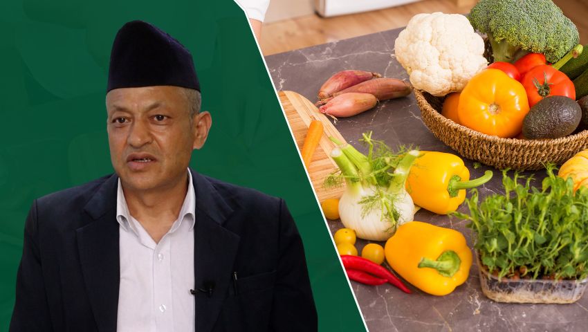 नेपाली भान्सा र किसानका खेतबारीमा ९५ प्रतिशतसम्म परनिर्भरता देखिएको छ : डा.बालकृष्ण जोशी [भिडियोसहित]