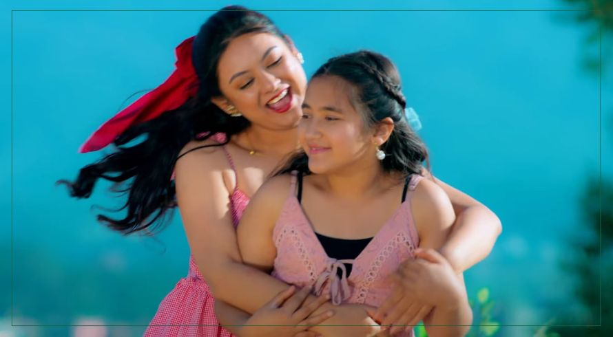 समिक्षा र शुभाङ्गीको ‘घामपानी घामपानी’मा वर्षा