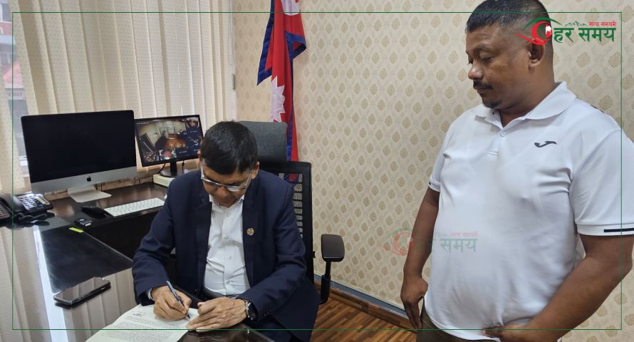 ईको पहिरो व्यवस्थापनका लागि बजेट माग्दै सिंहदरबार पुग्यो भोटेकोशी गाउँपालिका
