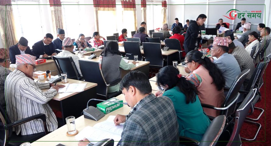 विधायन व्यवस्थापन समितिको बैठक बस्दै