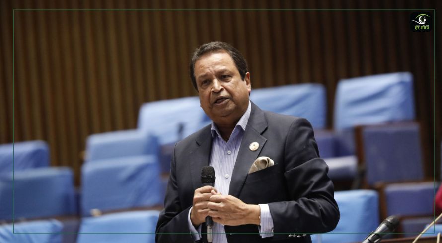 ऊर्जा मन्त्रीको कामको प्रशंसा गर्दै सांसद चौधरीद्वारा संसदमै बधाई (भिडियोसहित)