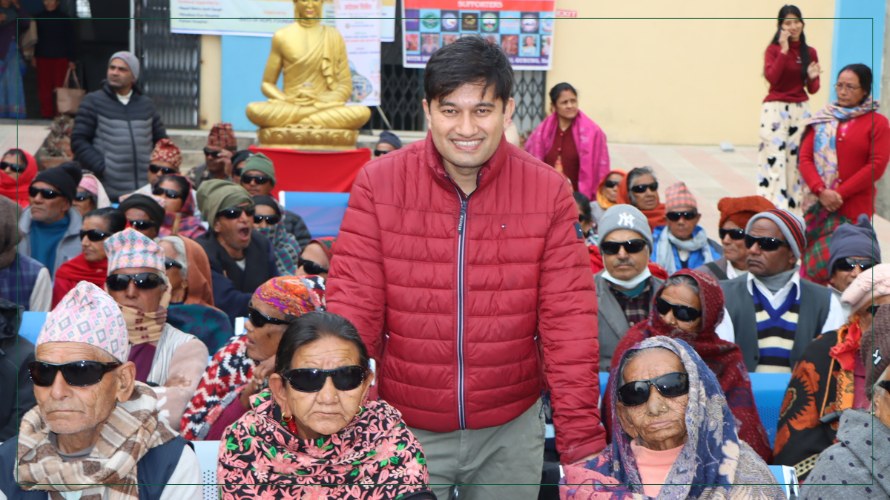 ९९ वर्षमा आँखाको ज्योति फर्किएपछि...