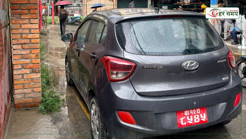 मिडिया कार्यालयको गेट थुन्न प्रयोग भएका गाडीको मालिकको पहिचान खुल्यो