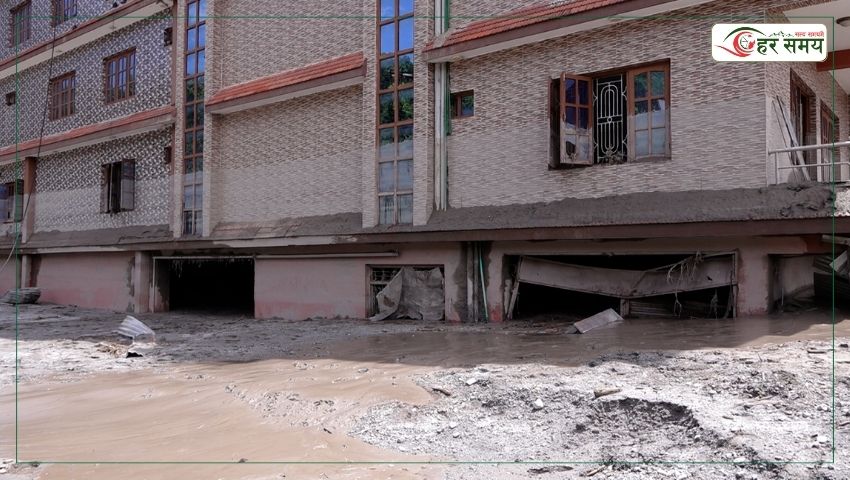 बाढीपछि धादिङको गल्छी क्षेत्र भयावह र तहसनहस 