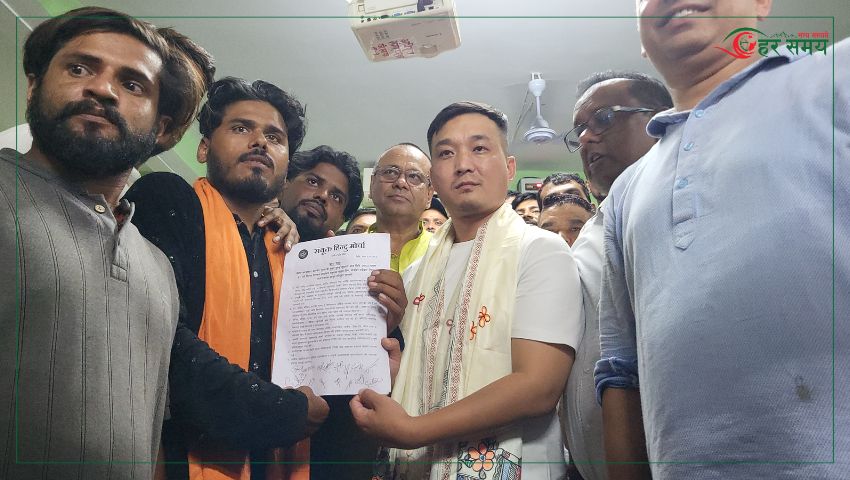 संयुक्त हिन्दू मोर्चा र गृहमन्त्री सुदन गुरुङबीच १३ बुँदे सहमति