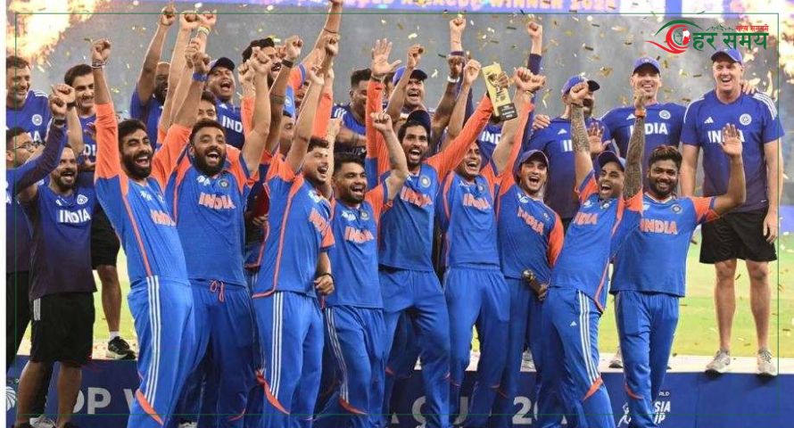 भारतले उचाल्यो एसिया कपको उपाधि