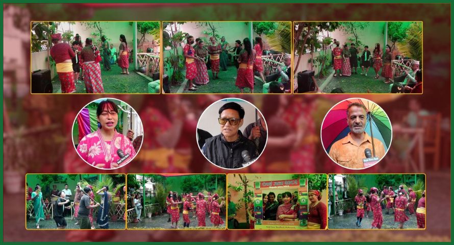 काठमाडौंमा नौलो तरिकाले मनाइयो असार १५ : नाम दिइयो ‘इन्द्रेणी रोपाइँ जात्रा’ (भिडियोसहित)