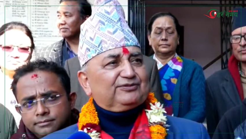 एमालेको जित सुनिश्चित छ : ईश्वर पोखरेल