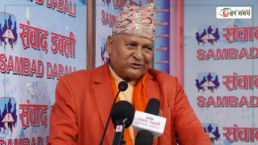 ‘छिमेकी चिड्याएर बालेन सरकार देशलाई खतरमा पार्दैछ’